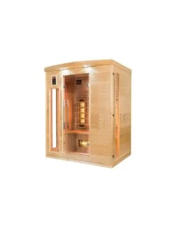 Sauna Infrarouge Apollon Quartz 3 Places -Boutique De Piscines apollon quartz 3 2