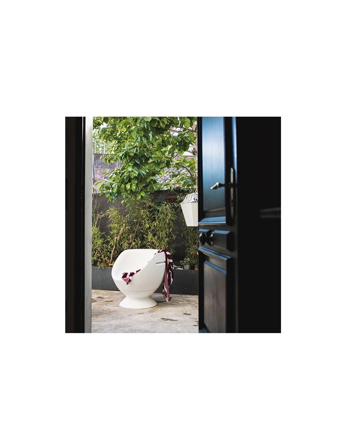 Fauteuil Boon's Blanc 4 Fauteuil Boon's Blanc – Image 2