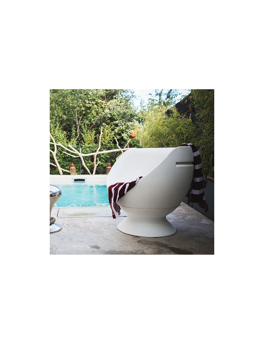 Fauteuil Boon's Blanc 3 Fauteuil Boon's Blanc