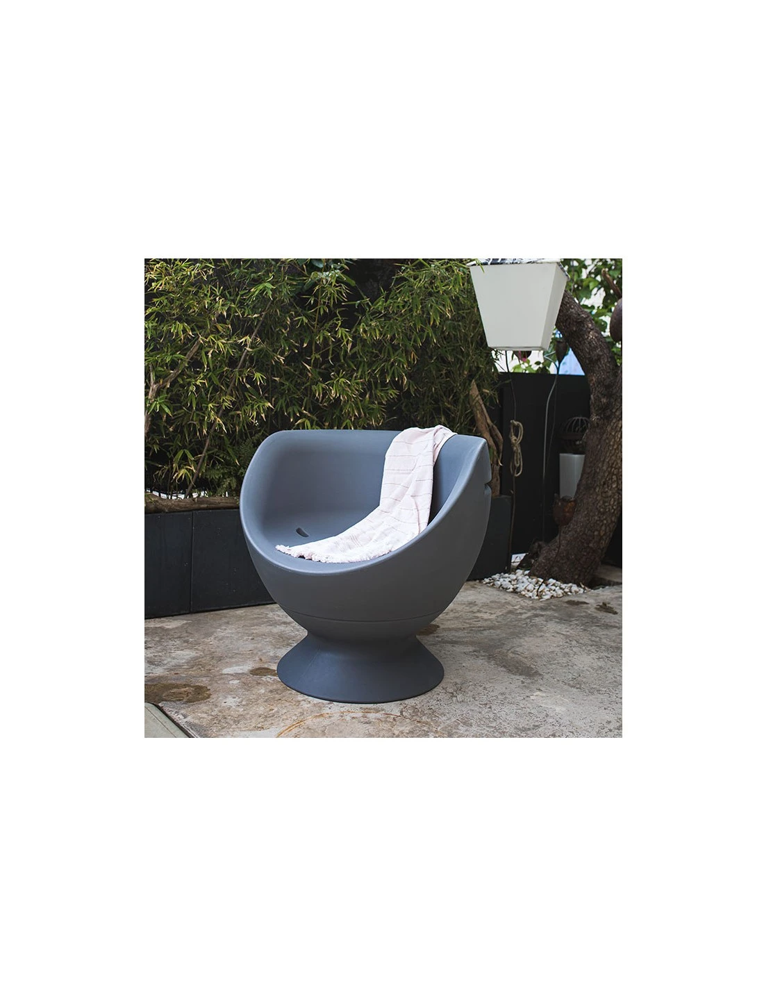 Fauteuil Boon's Gris Foncé 5 Fauteuil Boon's Gris Foncé – Image 3