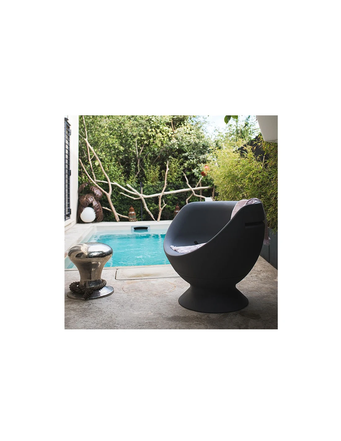 Fauteuil Boon's Gris Foncé 3 Fauteuil Boon's Gris Foncé