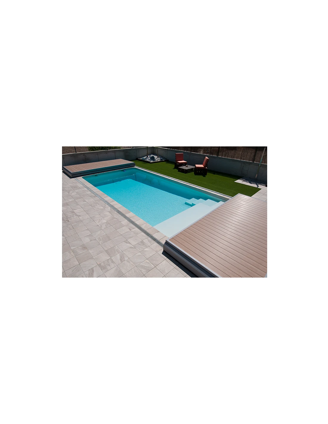 Terrasse Mobile 7x3,5 M Sable Deckwell 3 Terrasse Mobile 7x3,5 M Sable Deckwell