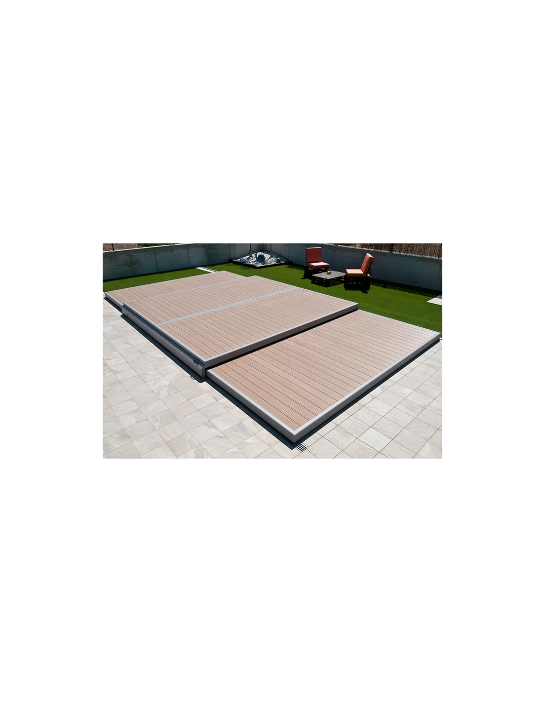 Terrasse Mobile 8x4 M Miel Deckwell 4 Terrasse Mobile 8x4 M Miel Deckwell – Image 2