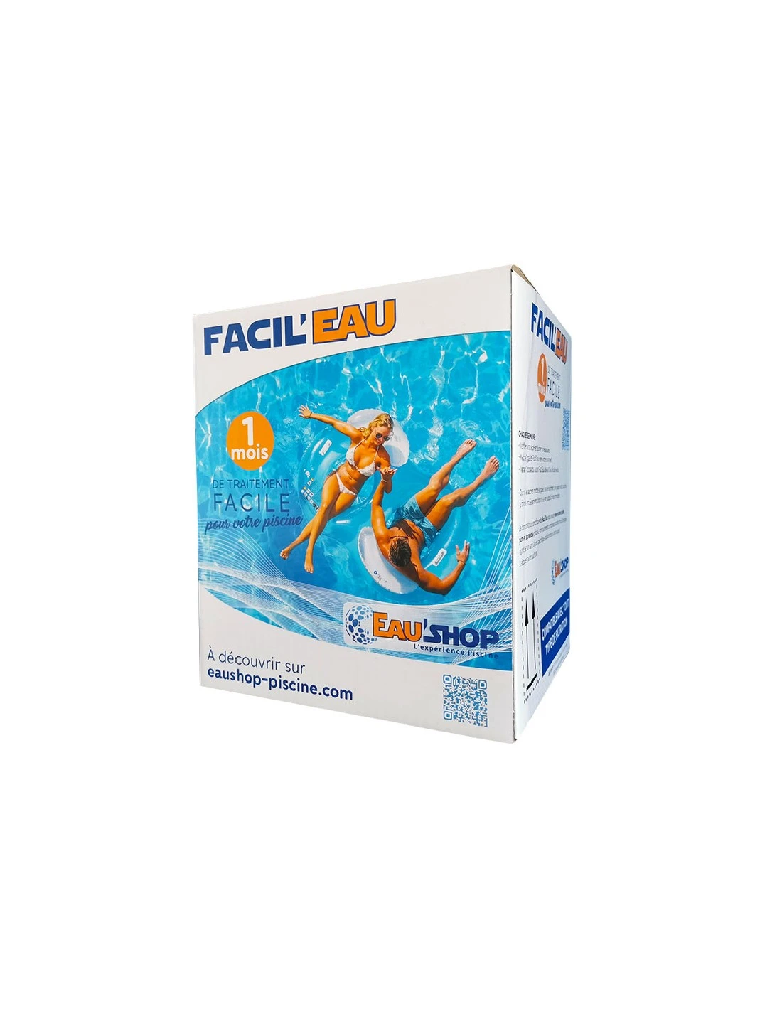 Kit Chimie Mensuel FACIL'EAU 30-60m3 3 Kit Chimie Mensuel FACIL'EAU 30-60m3