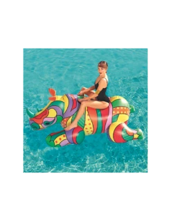 Rhinocéros Pop Gonflable Bestway -Boutique De Piscines gonflable rhino pop 6