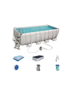 Piscine Hors-sol Power Steel Rectangle Bestway -Boutique De Piscines hors sol rectangulaire PS 2