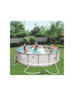 Piscine Hors-sol Power Steel Ronde Bestway -Boutique De Piscines hors sol ronde powersteel 1