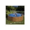 Piscine Hors-sol Mauritius - Ronde Imitation Bois (5,50x1,32 M) -Boutique De Piscines mauritius