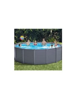 Piscine Graphite 4.78x1.24m Intex -Boutique De Piscines piscine graphite 1
