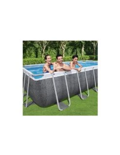 Piscine Hors-sol Power Steel Rotin Bestway -Boutique De Piscines power steel rotin 3