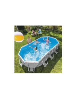 Piscine Prism Frame Ovale Intex -Boutique De Piscines prism frame 1