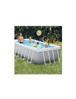Piscine Prism Frame Rectangulaire Intex -Boutique De Piscines prism frame rectangulaire 1