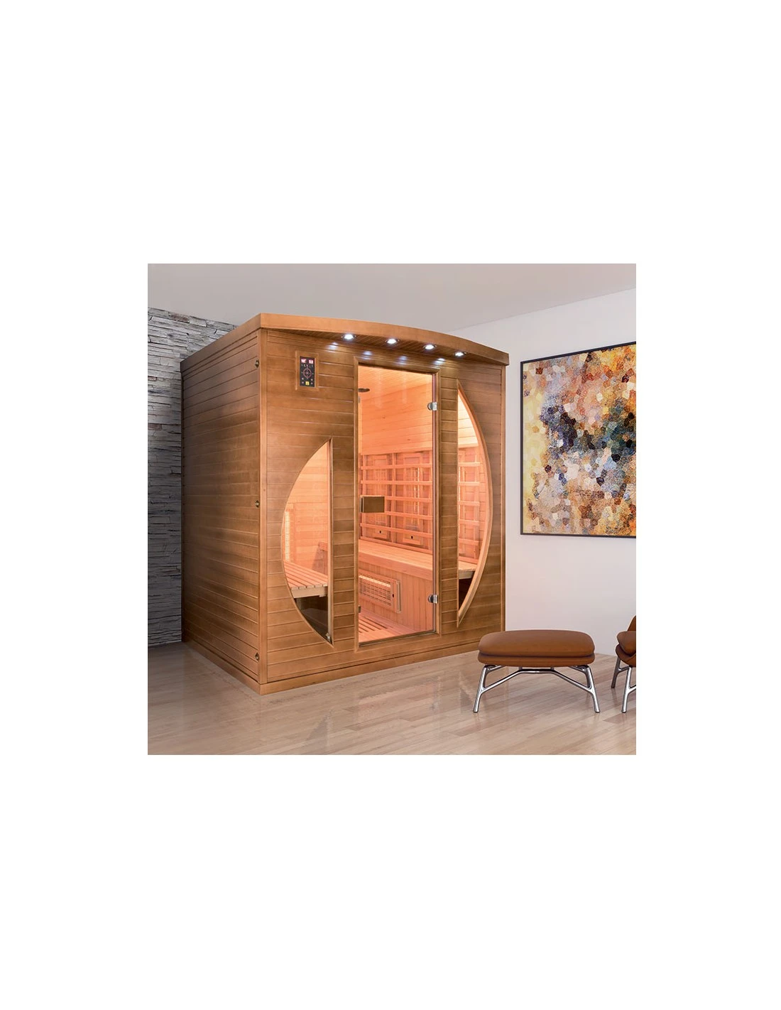 Sauna Infrarouge Spectra 4 Places 4 Sauna Infrarouge Spectra 4 Places – Image 2