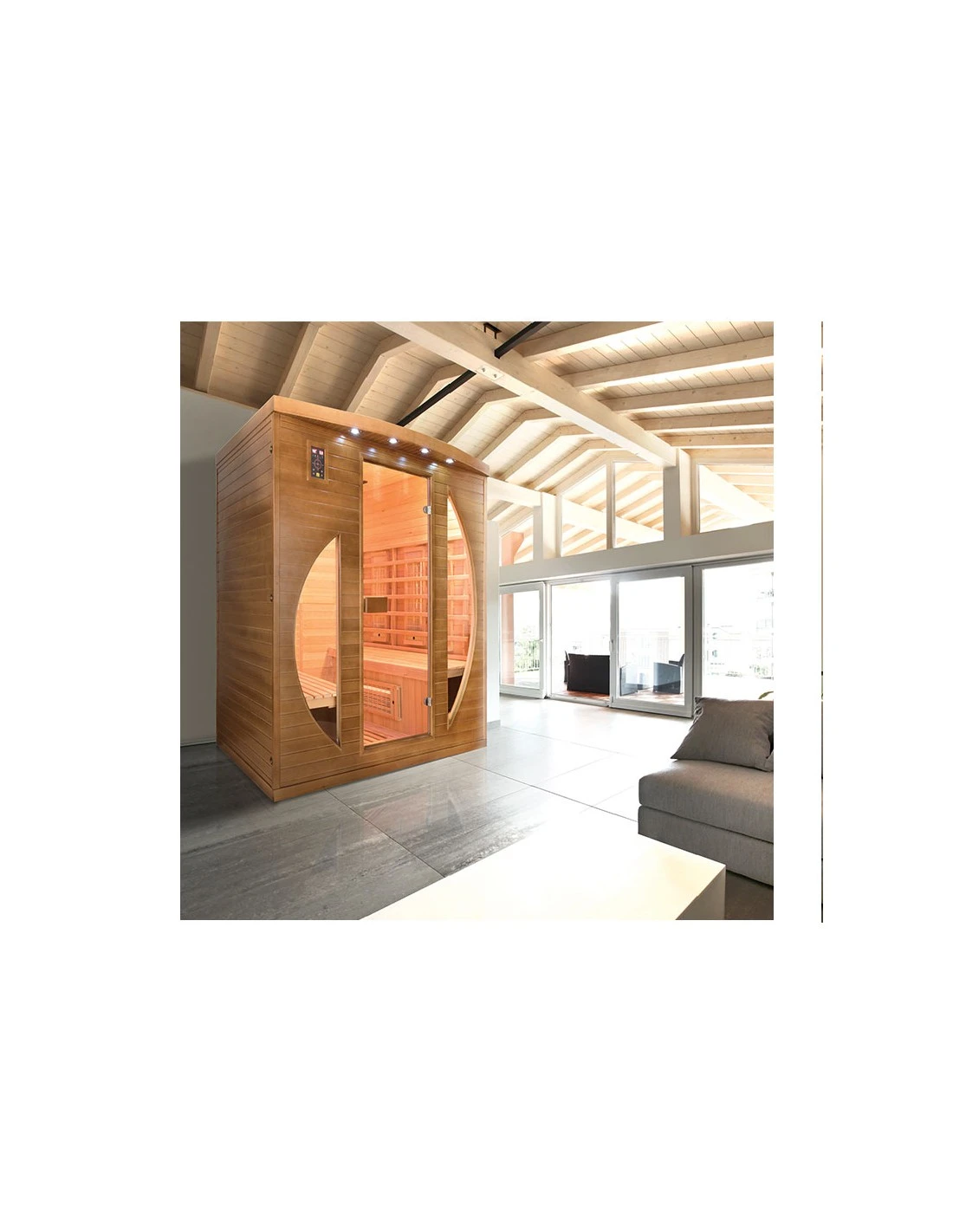 Sauna Infrarouge Spectra 4 Places 5 Sauna Infrarouge Spectra 4 Places – Image 3