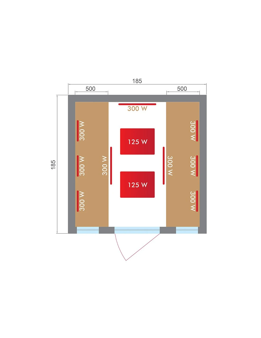 Sauna Infrarouge Spectra 4 Places 12 Sauna Infrarouge Spectra 4 Places – Image 10