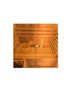 Sauna Traditionnel Vapeur Zen 2 Places -Boutique De Piscines sauna zen 3