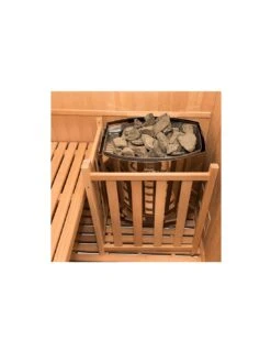 Sauna Traditionnel Vapeur Zen D'angle 3 à 4 Places -Boutique De Piscines sauna zen 3Cplaces 3