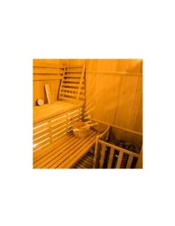Sauna Traditionnel Vapeur Zen D'angle 3 à 4 Places -Boutique De Piscines sauna zen 3Cplaces 4