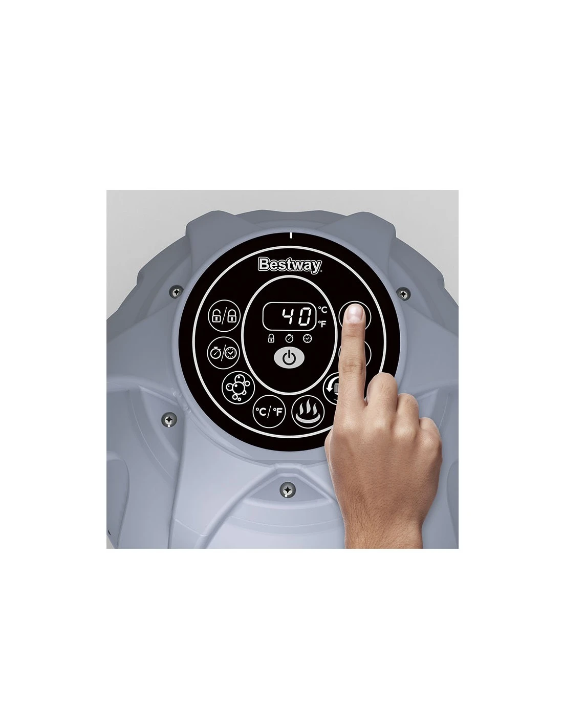 Spa Gonflable Milan Airjet Plus Bestway 10 Spa Gonflable Milan Airjet Plus Bestway – Image 8
